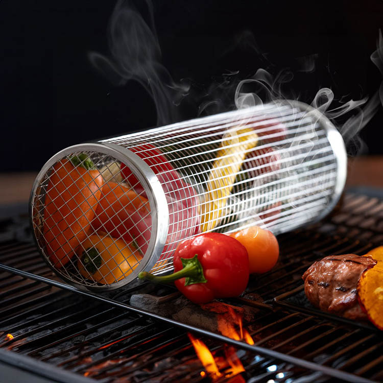 Grillkorg cylinder