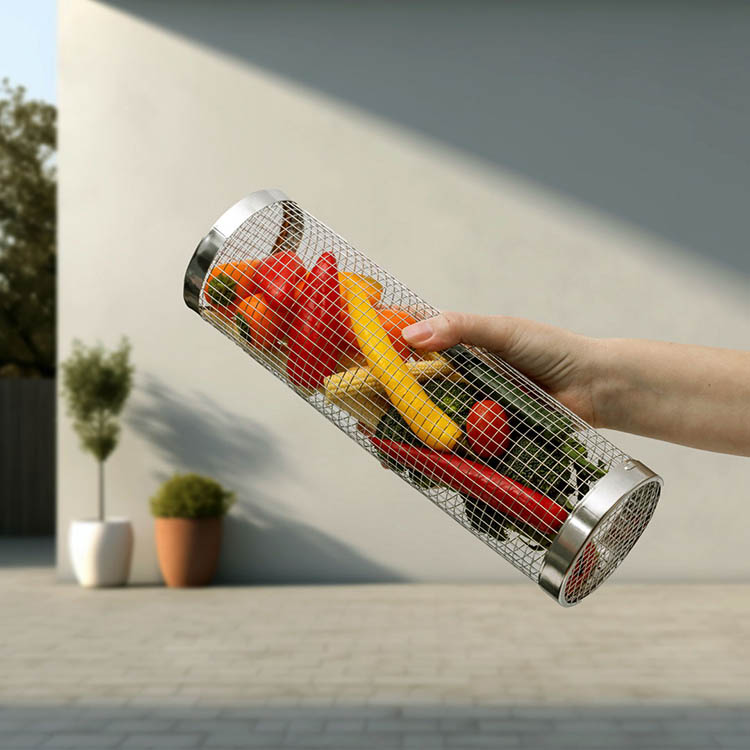 Grillkorg cylinder