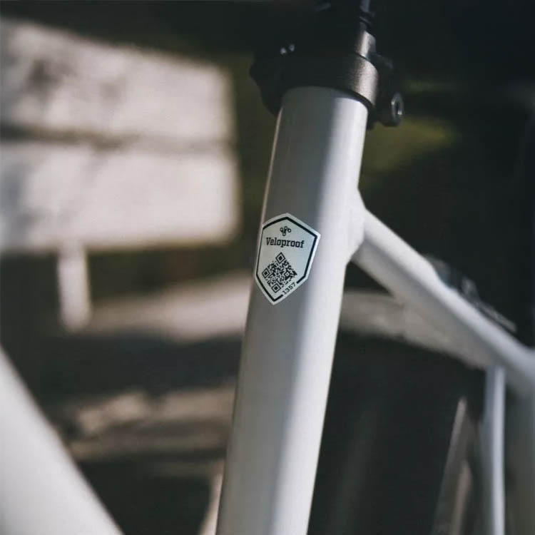Stöldskyddsmärkning till cykel, Veloproof