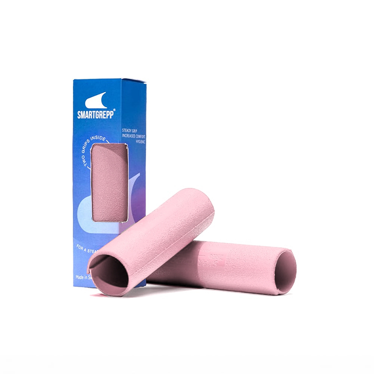 Grepphandtag för styrketräning, SmartGrepp, Rosa
