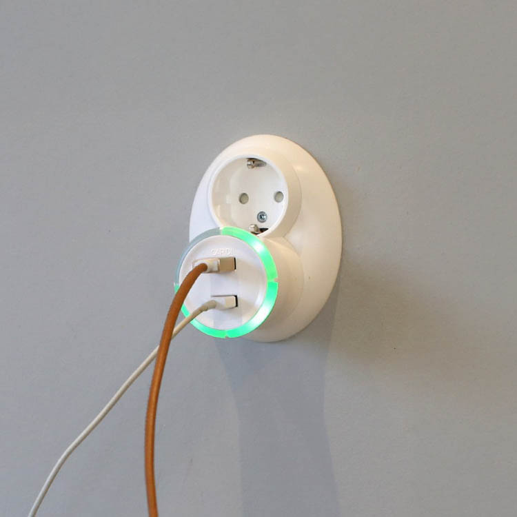 USB-uttag med timer, Capidi