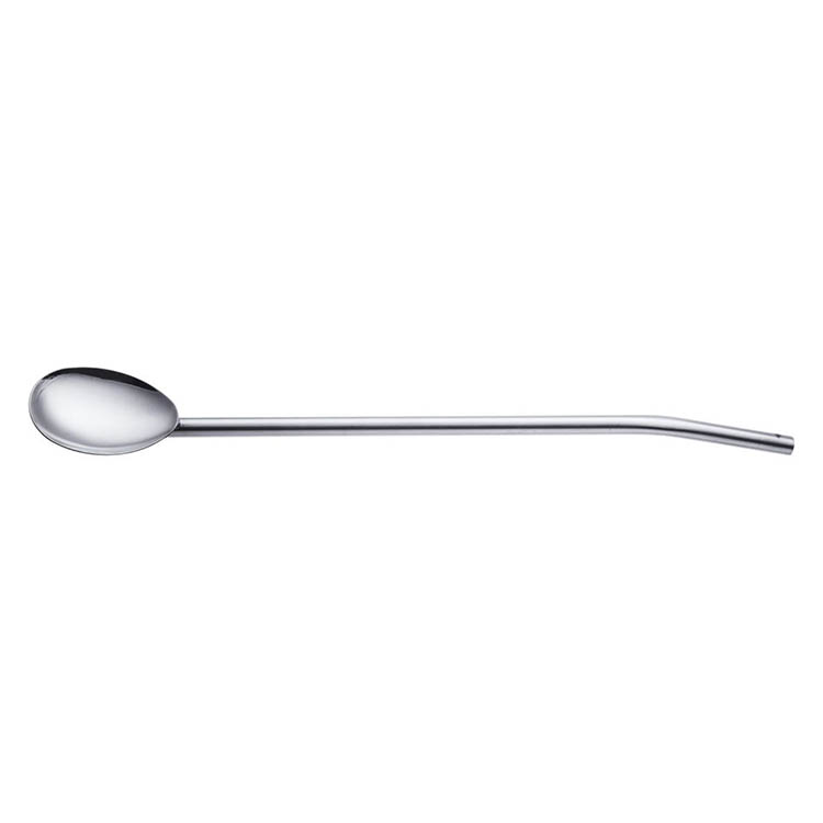 Sugrör med sked 4-pack