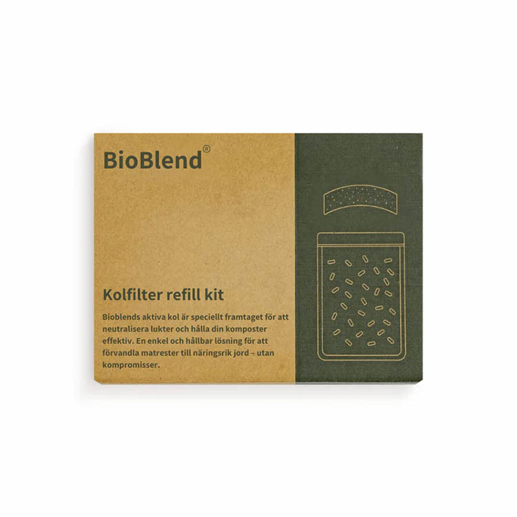 Refill kol till kompostmaskin Bioblend