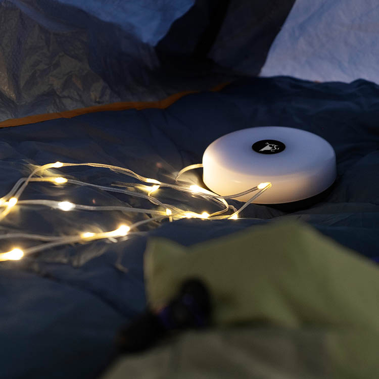 Utdragbar ljusslinga