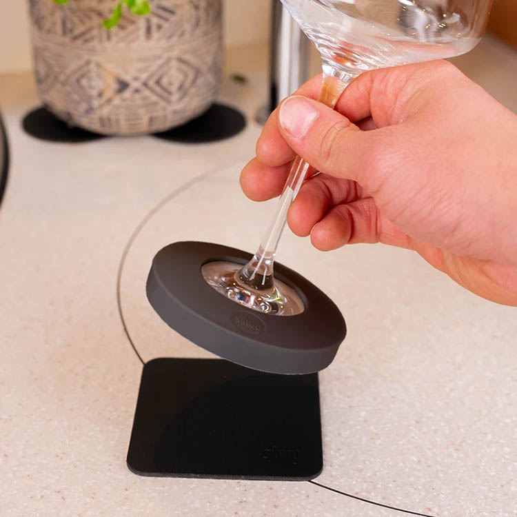 Magnetisk silikonfot till glas Silwy