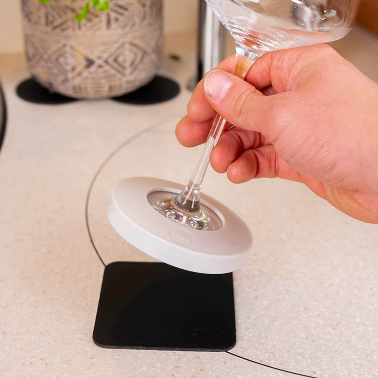 Magnetisk silikonfot till glas Silwy