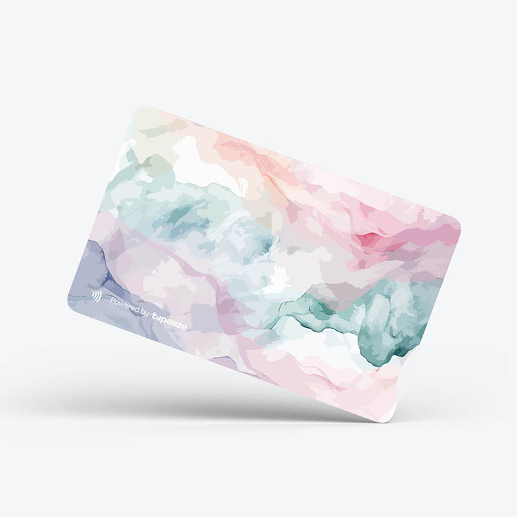 Betalkort Tapeeze, Pastell