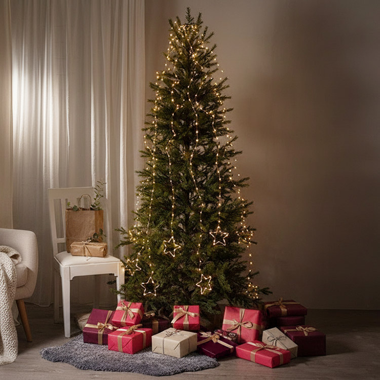 Julgransslinga med stjärnor