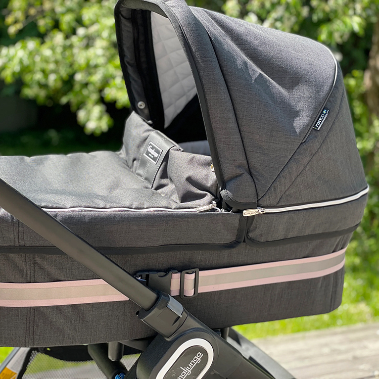 Reflexband till vagn, Rosa