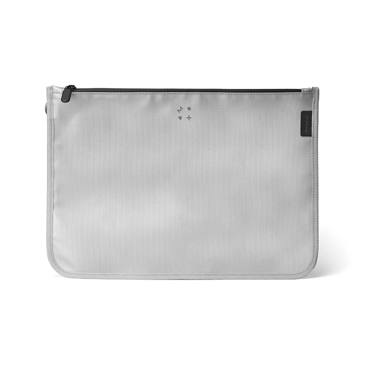 Flamhämmande förvaringsficka