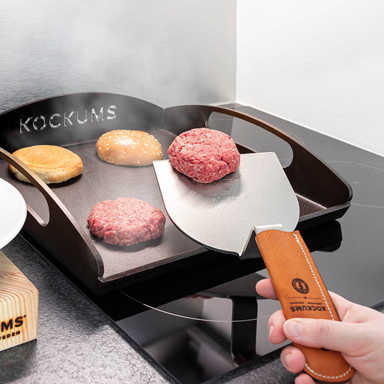 Hamburgerpress och stekspade, Kockums