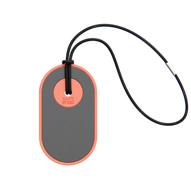 Reflex med elastiskt snöre, Rundad Korall