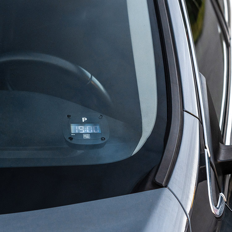 Automatisk P-skiva Autoparktime, Modell 4