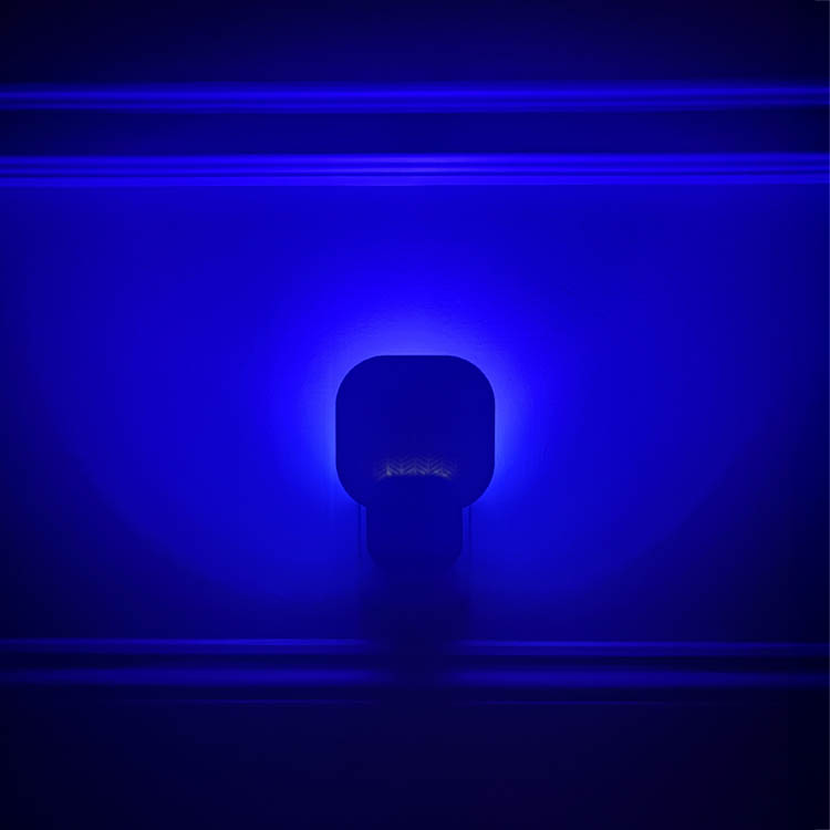 Klisterfälla med UV-ljus