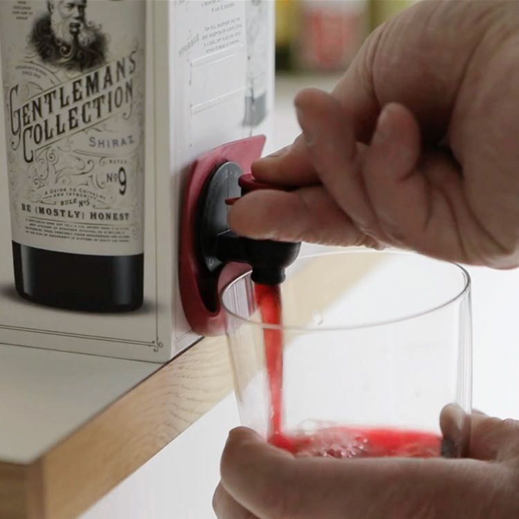 Droppskydd till vinbox