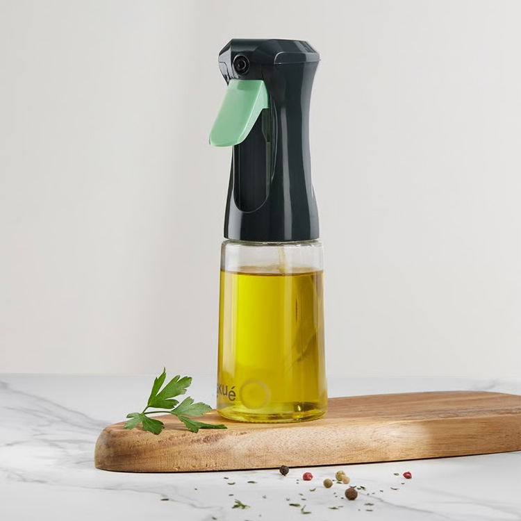 Oljesprayflaska, Lékué