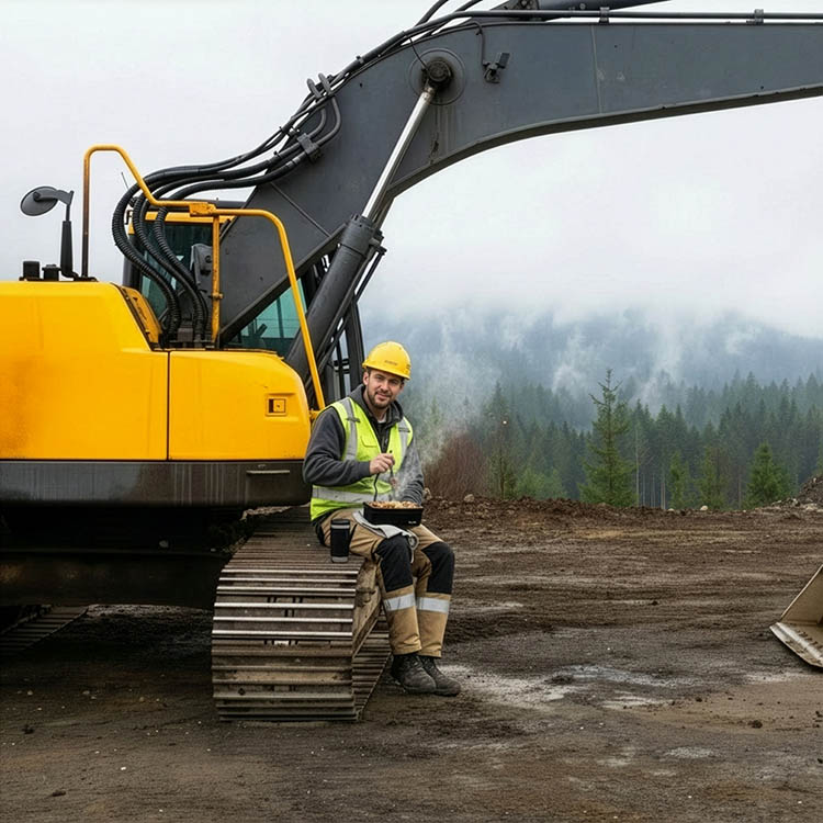 Uppladdningsbar matlådevärmare