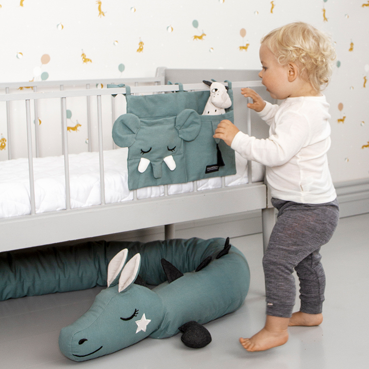 Sängficka till spjälsäng