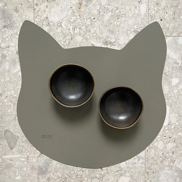 Underlägg till kattskål