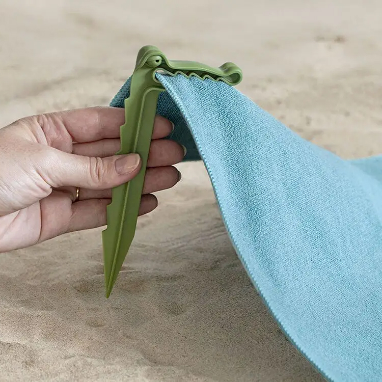 Hållare för strandhandduk, 4-pack