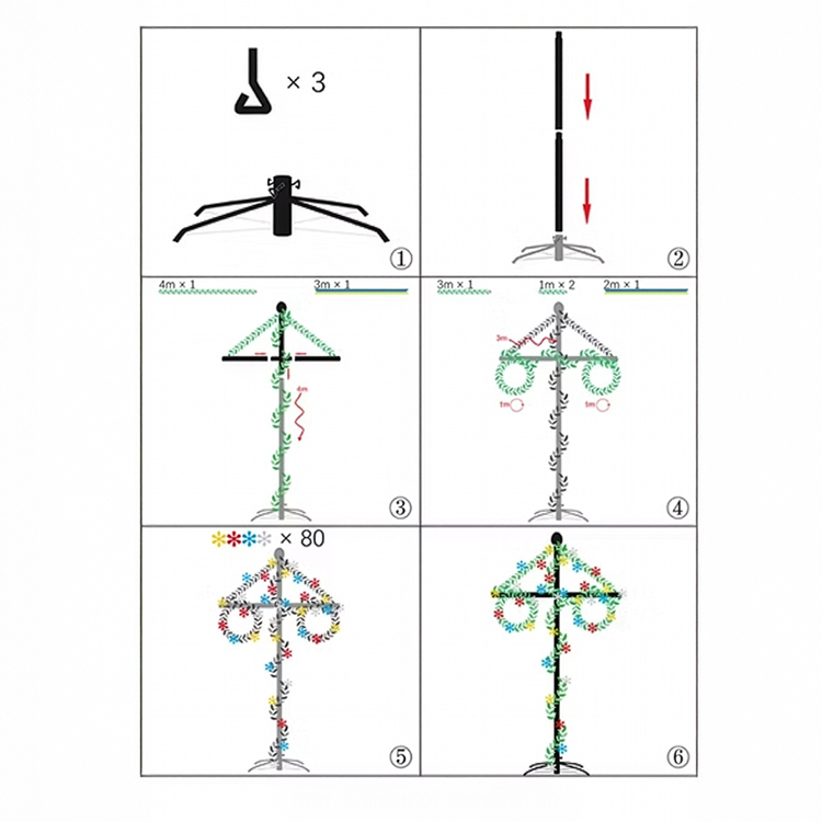 Midsommarstång, 217 cm
