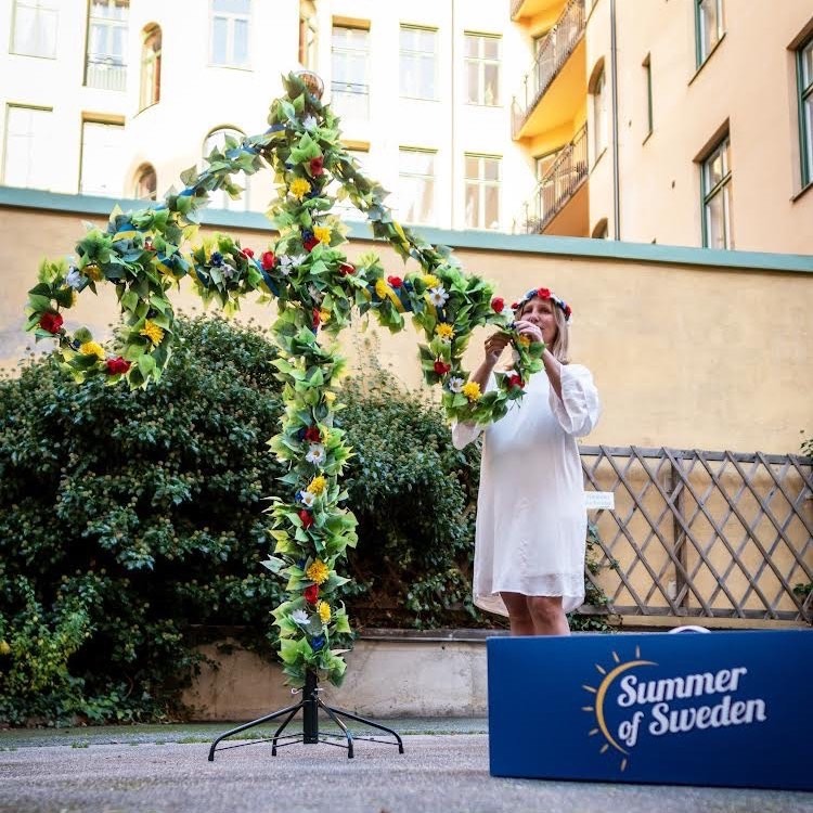 Midsommarstång, 217 cm