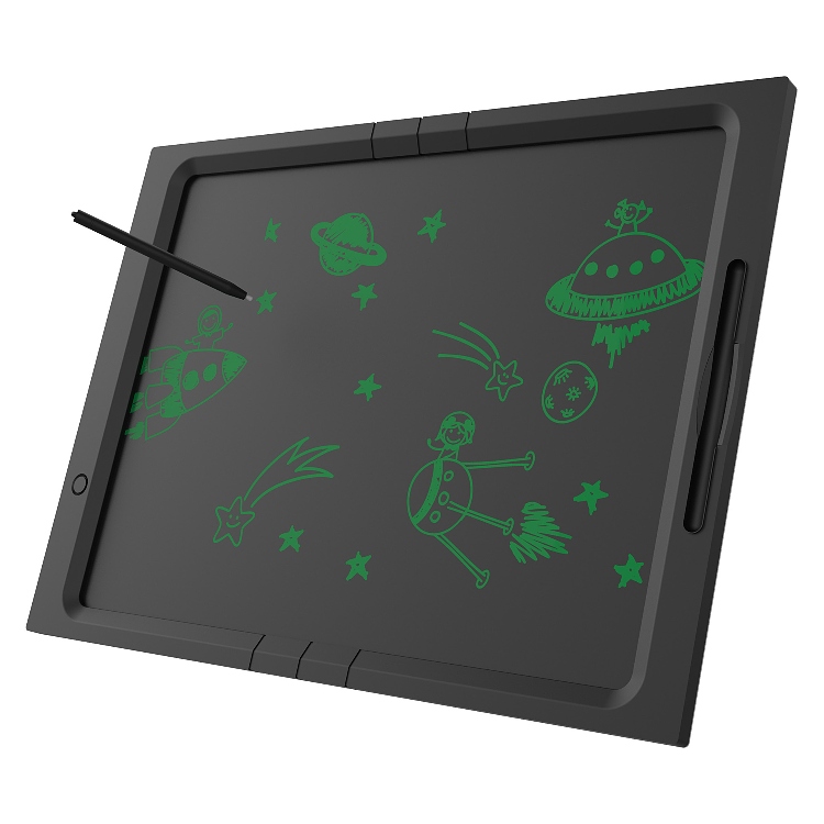 Rit- och skrivplatta med whiteboard