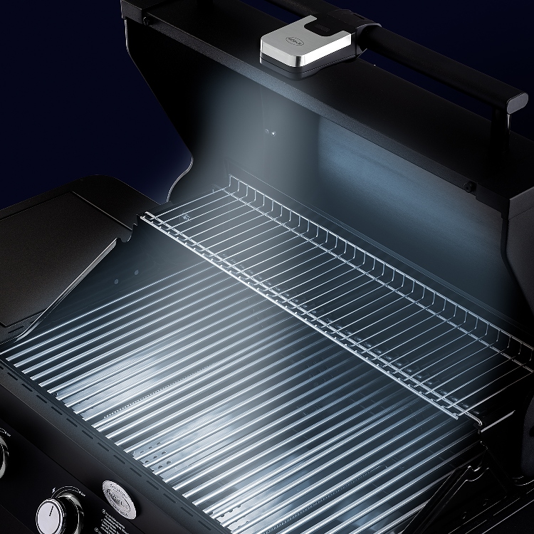Lampa till gasolgrill