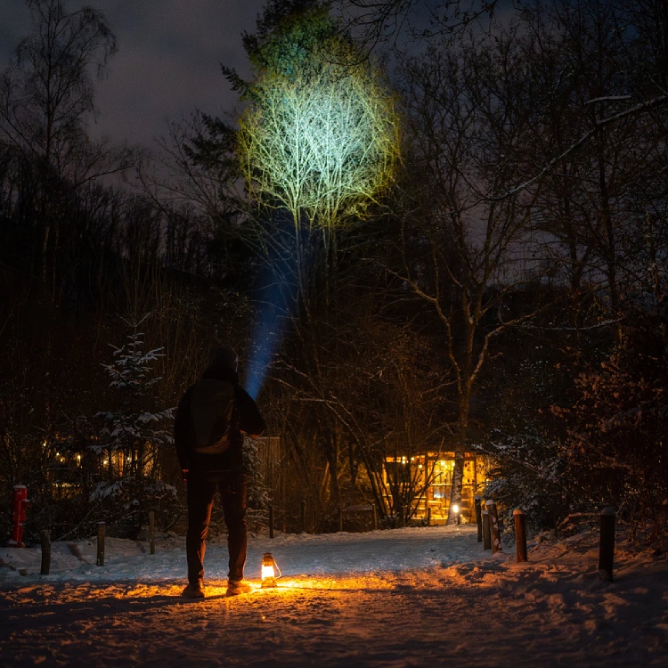 Nödficklampa med powerbank, Xtorm