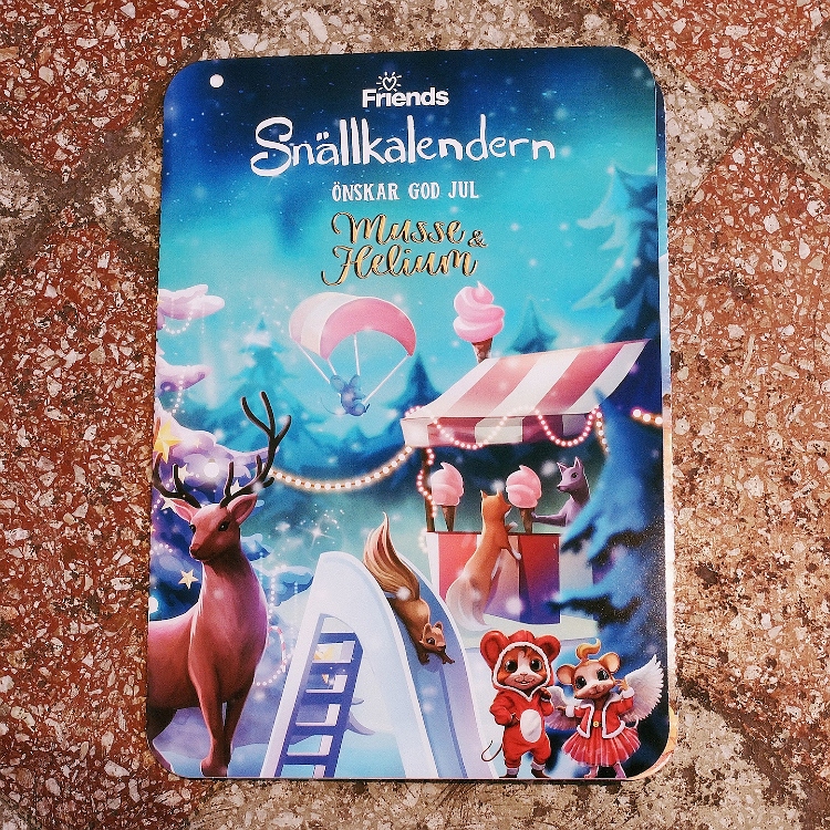 Snällkalendern Musse och Helium