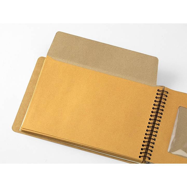 Album, Kuvert med fönster, WINDOW ENVELOPE B6, 12 sidor, Traveler's Company, Natur