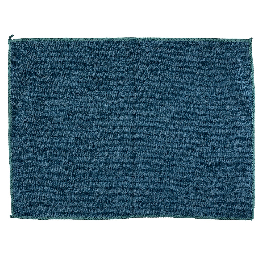 Allrengöringstrasor i Mikrofiber, 3 st, SUPER ACTION PLUS, 40 x 30 cm, Senap / Petrol / Grå