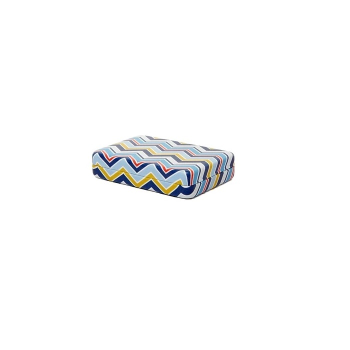 Ask med spegel, PORTABLE JEWELRY CASE STRIPPED, 10 x 7 x 2 cm