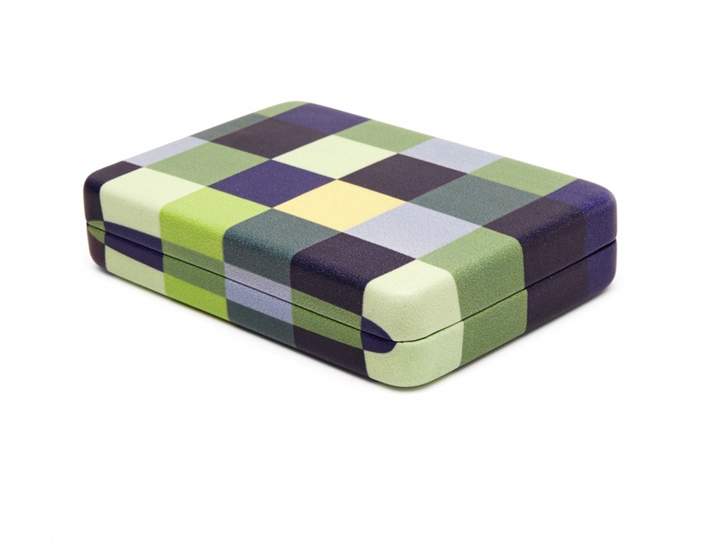 Ask med spegel, PORTABLE JEWELRY CASE, 10 x 7 x 2 cm