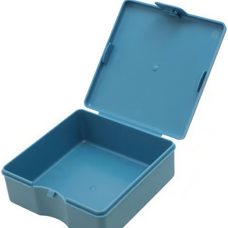 Ask, Fyrkantig, PENCO STORAGE CONTAINER, 11 x 11 x H 4 cm, Ljusblå