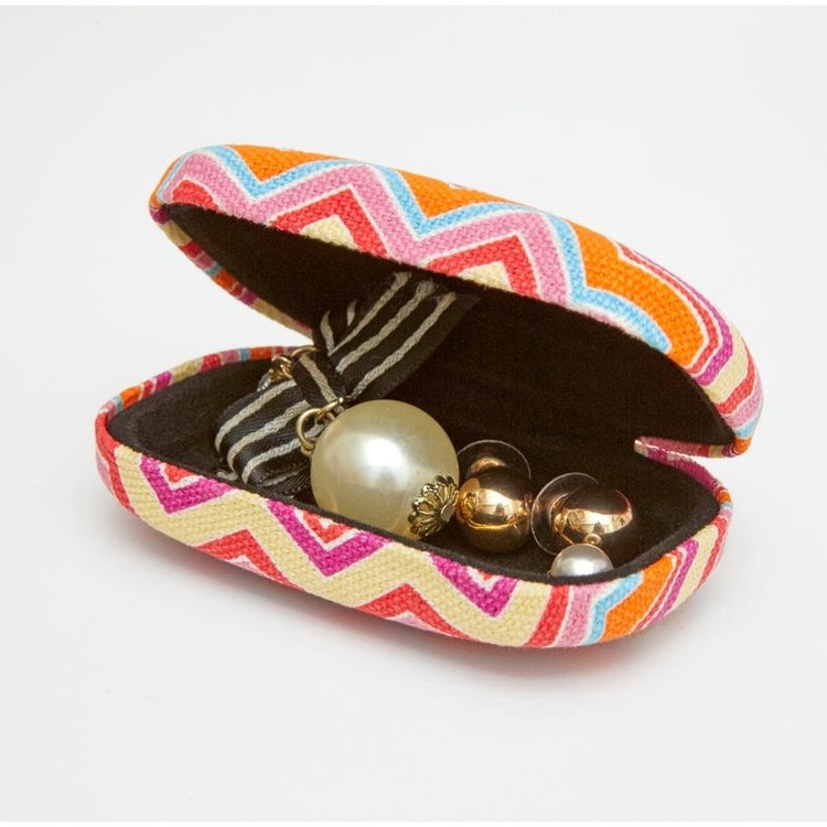 Ask, POCKET TRAVEL CASE STRIPPED, Blå