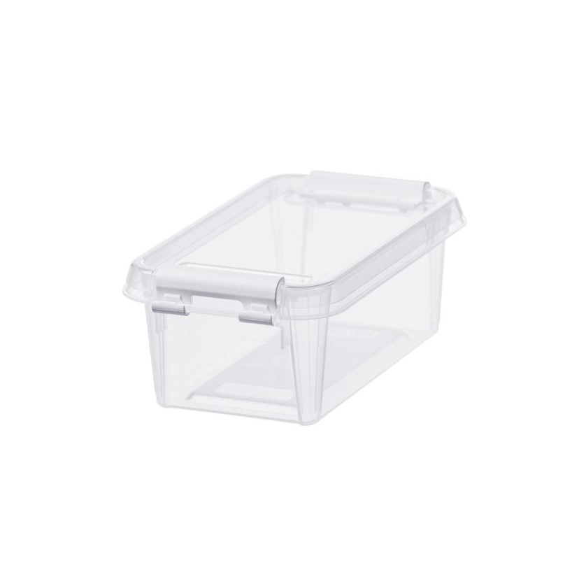 Ask, SMARTSTORE 0,3L HOME, 15 x 9 x H6 cm, Klar / Vit