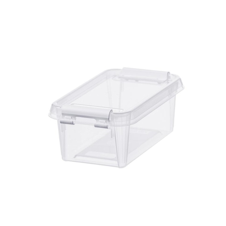 Ask, SMARTSTORE 0,3L HOME, 15 x 9 x H6 cm, Klar / Vit