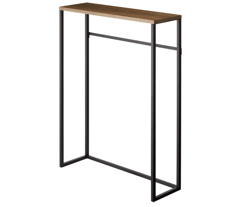 Smalt avlastningsbord, 60 cm, Yamazaki, Svart