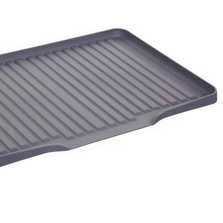 Avrinningsbricka i hårdplast, SELF DRAINING TRAY, 46,5 x 30,5 cm, Grå