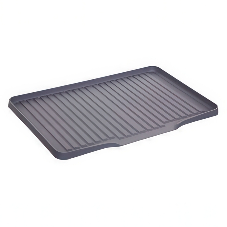 Avrinningsbricka i hårdplast, SELF DRAINING TRAY, 46,5 x 30,5 cm, Grå