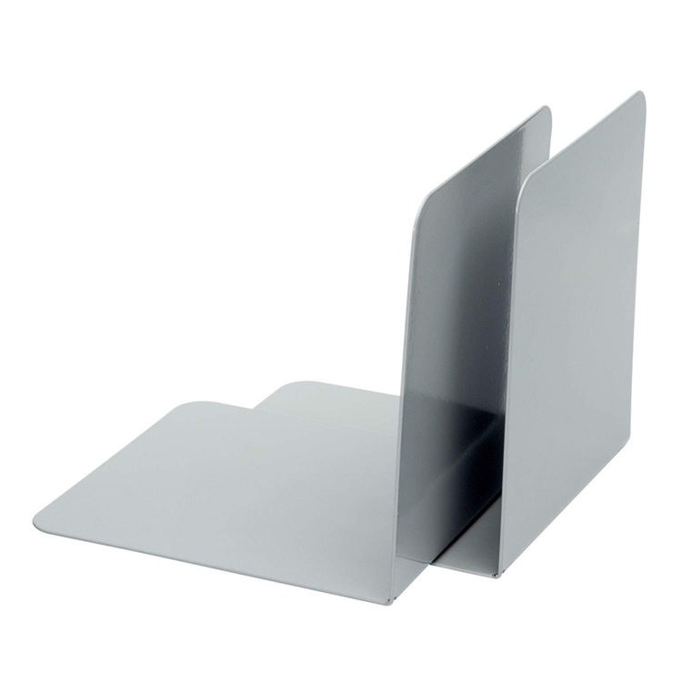 Bokstöd i metall, 2 st, ALBERT CLASSIC, 12,5 x 14 x H14 cm