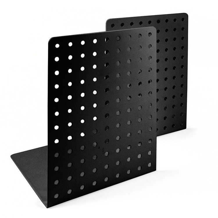 Bokstöd i metall, Extra stora, 2 st, HEAVY DOTS