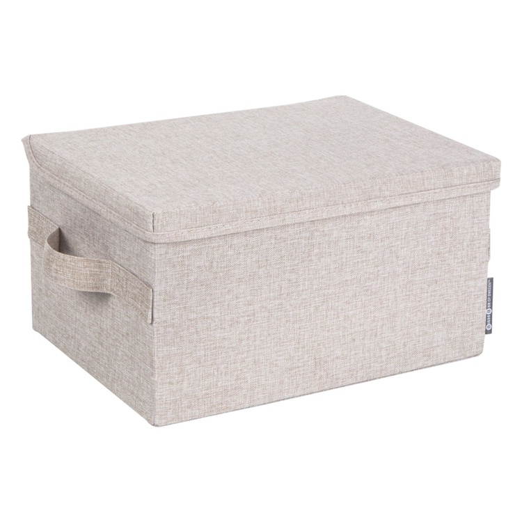 Box i tyg med lock, BIGSO SMALL SOFT STORAGE, 35 x 26 x H 19 cm