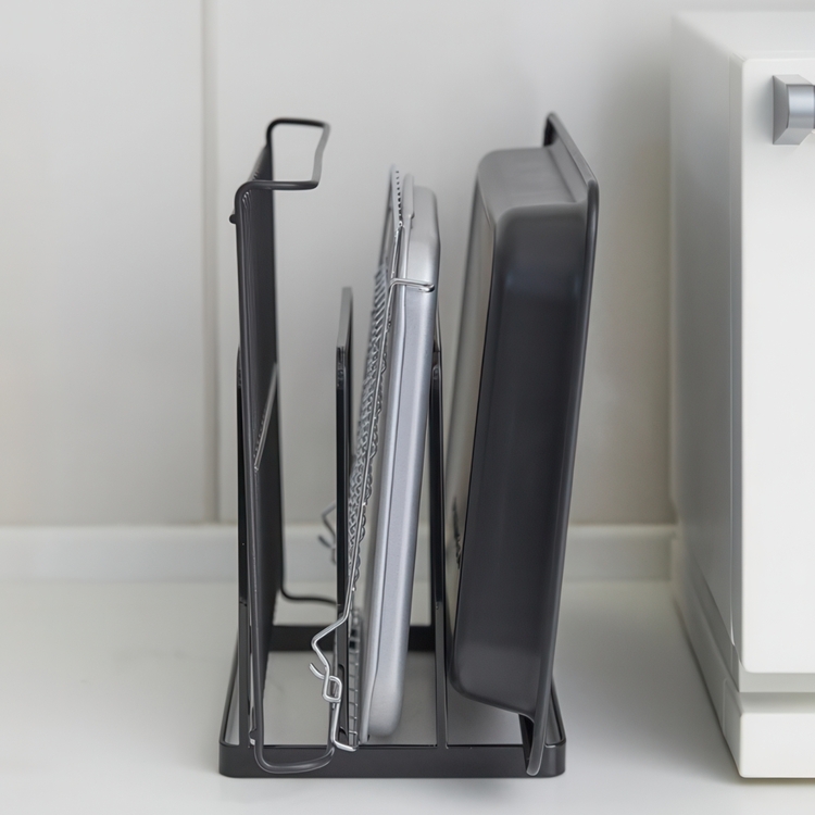 Brick- och Plåtställ, TOWER TRAY STAND, 19,5 x 16 x H 19,5 cm, Svart