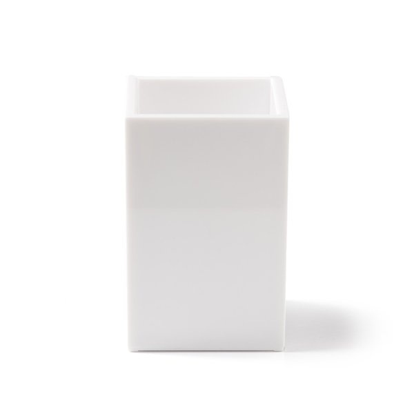 Burk / Pennkopp,  PALASET, 6,5 x 6,5 x H 10 cm, Vit