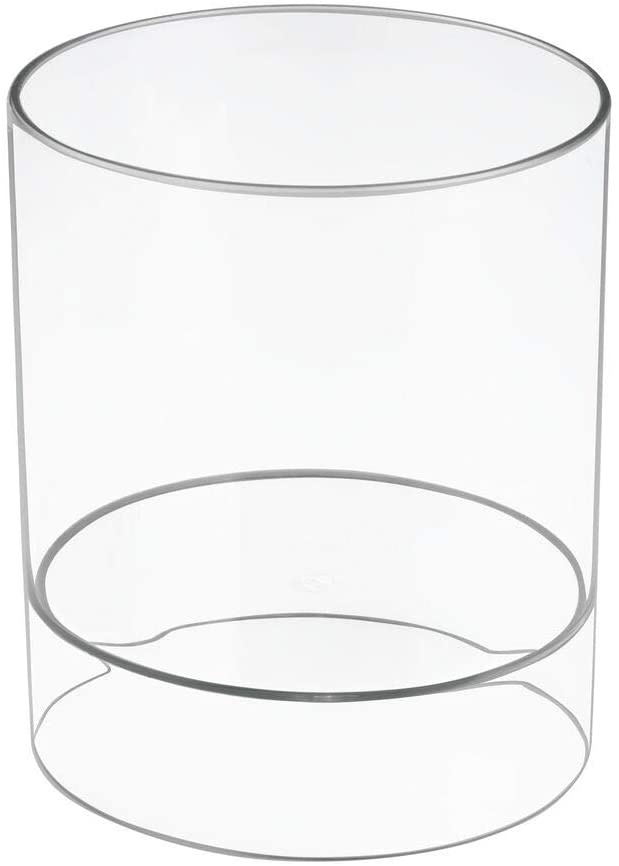 Burk för Diadem, hårband & borstar, HAIR ACCESSORY HOLDER, Ã˜ 14 x H17 cm, Transparent