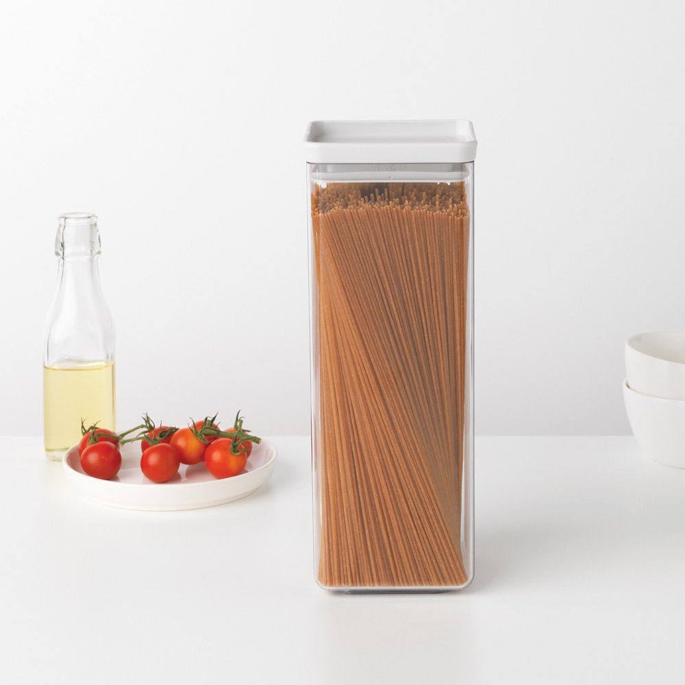Burk, 2,5L, TASTY+ SQUARE LARGE CANISTER, Brabantia