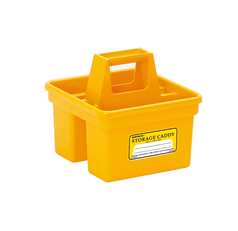 Bärbar förvaring, PENCO STORAGE MINI CADDY, Gul