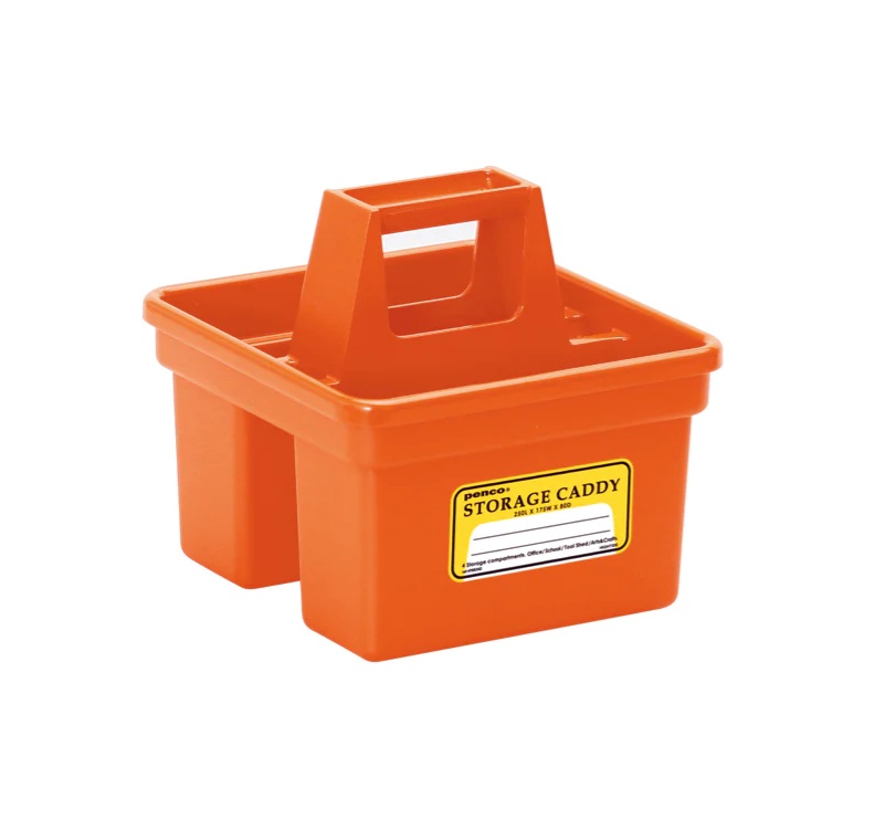 Bärbar förvaring, PENCO STORAGE MINI CADDY, Orange
